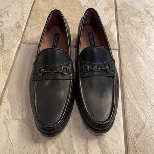 Cole Haan Grande OS black horse bit loafers